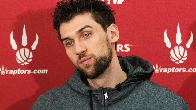 New York Knicks forward Andrea Bargnani. Nathan Denette/CP - bargnani_andrea1