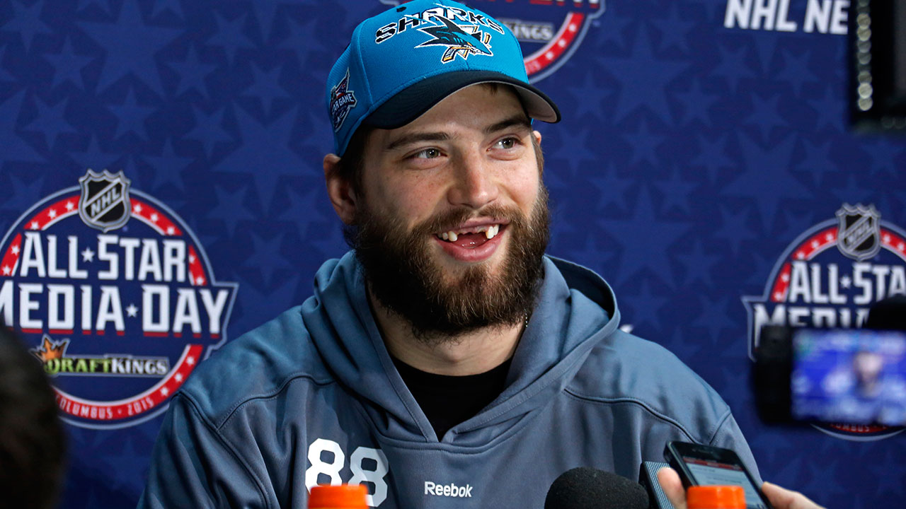Why Brent Burns is owning NHL AllStar weekend