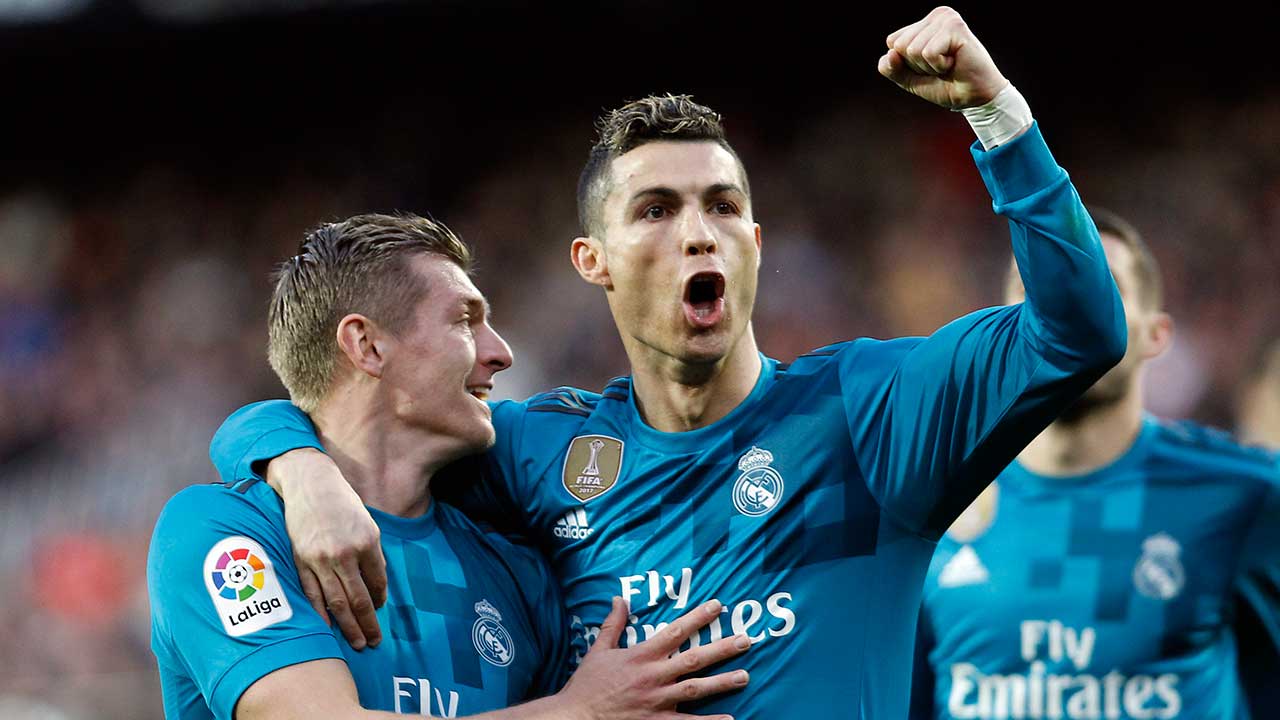 Ronaldo nails two penalties as Real Madrid beats Valencia