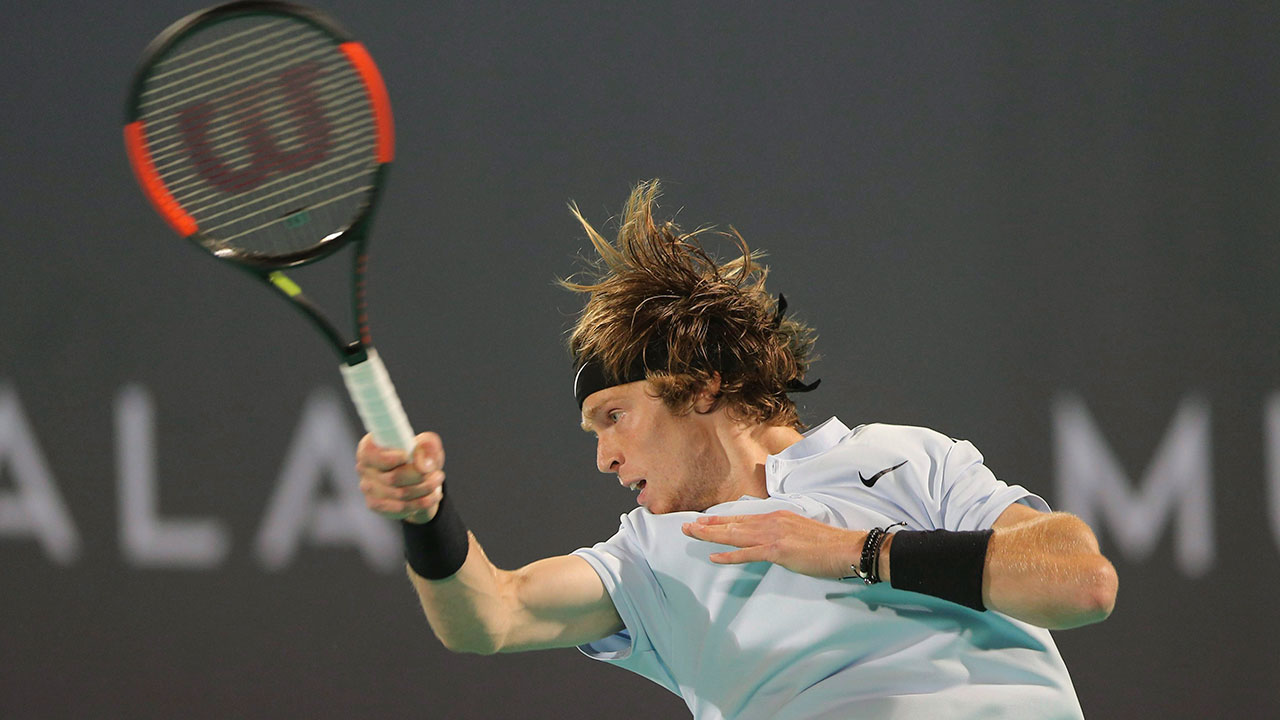 Andrey Rublev to play Gael Monfils in Doha Open final