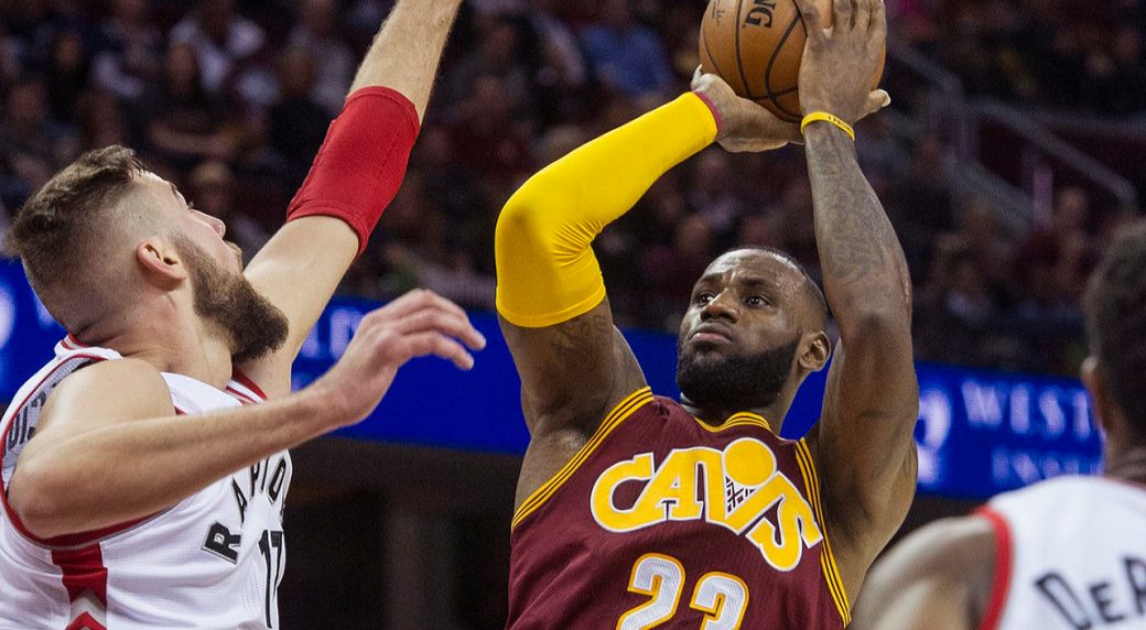 By the Numbers: How dominant has LeBron James been vs. Raptors ...