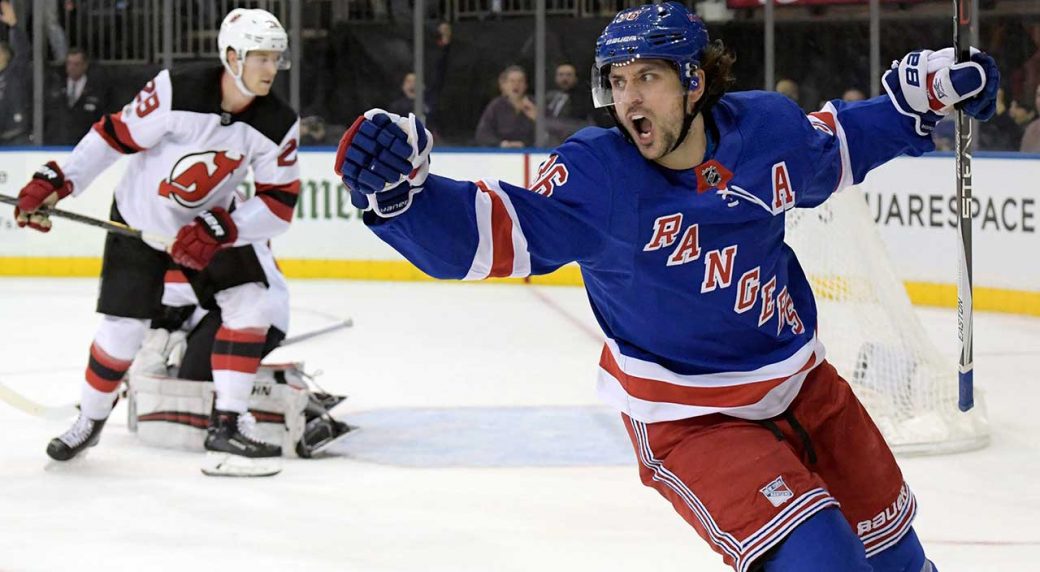 Rangers trade forward Mats Zuccarello to Stars