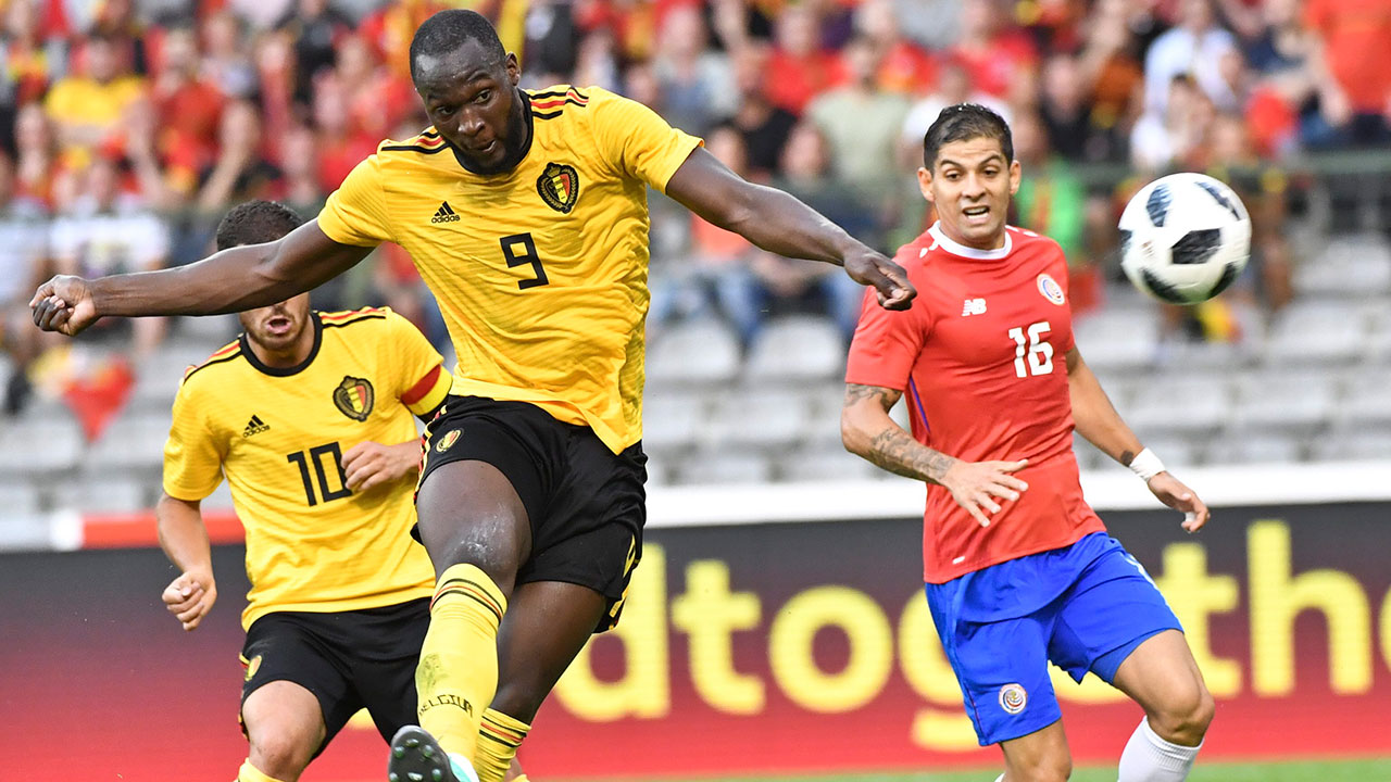 Lukaku on target again as Belgium demolishes Costa Rica