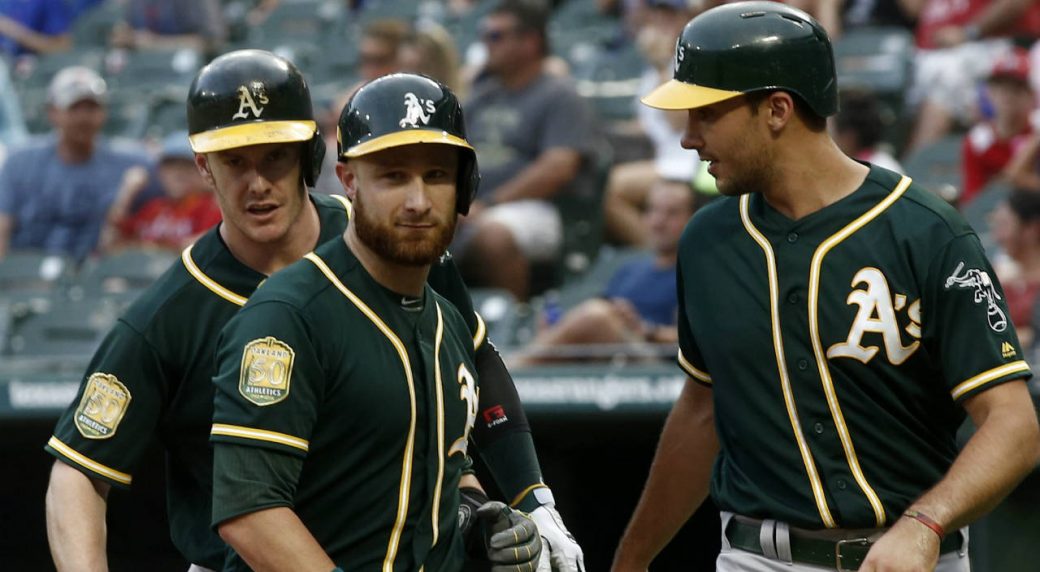 Lucroy hits slam as A's beat Texas for 24th win in 31 games - Sportsnet.ca