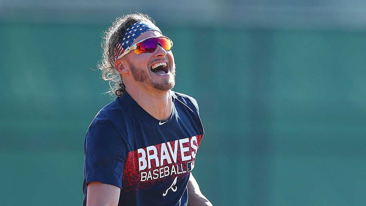 The beard is back. #BravesST  Atlanta braves, Braves, Beard