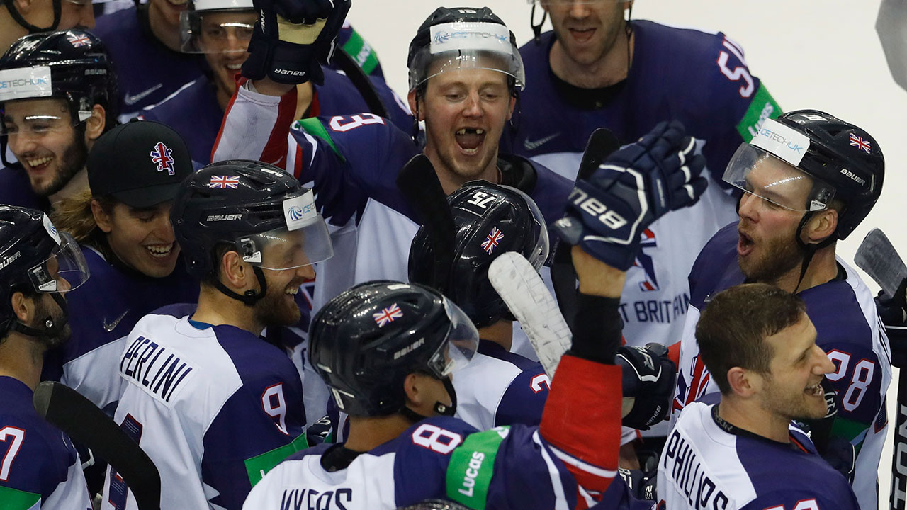 Britain drops France, Sweden edges Latvia at ice hockey worlds