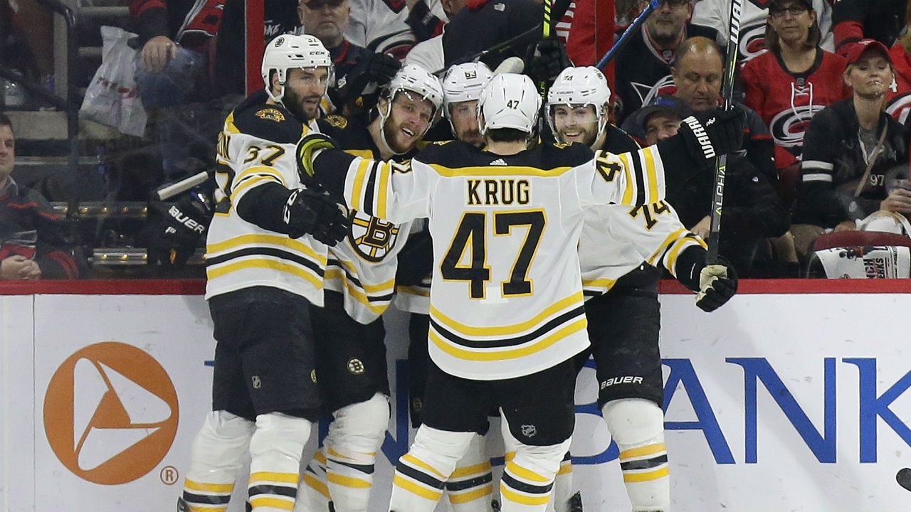 Swept under the rug. The storm is over and the Bruins are off to the Finals